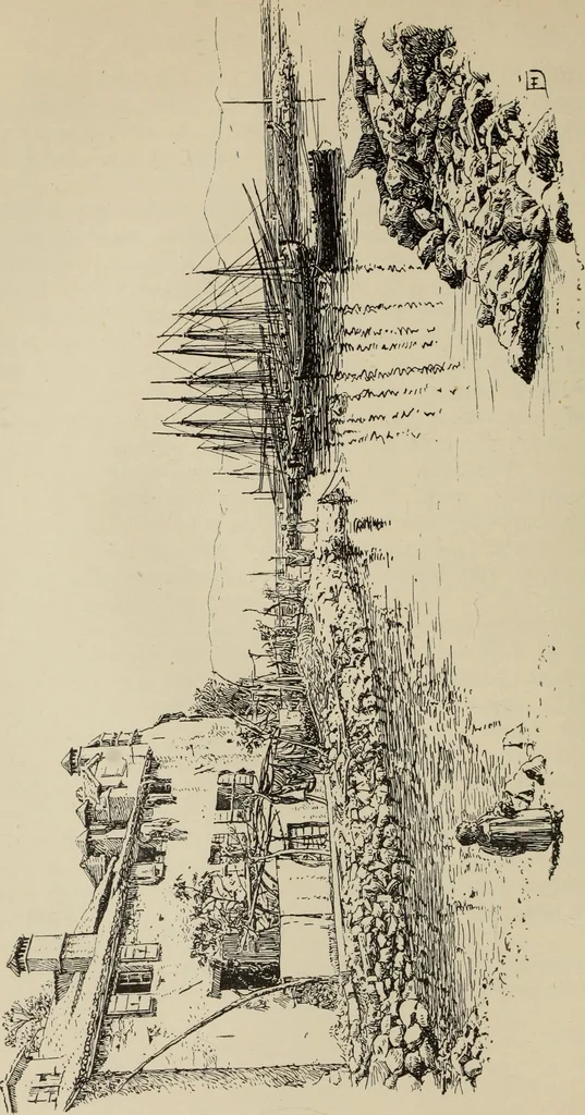 An illustration from The shores of the Adriatic, the Austrian side : the Küstenlande, Istria, and Dalmatia, 1908, leaf 249