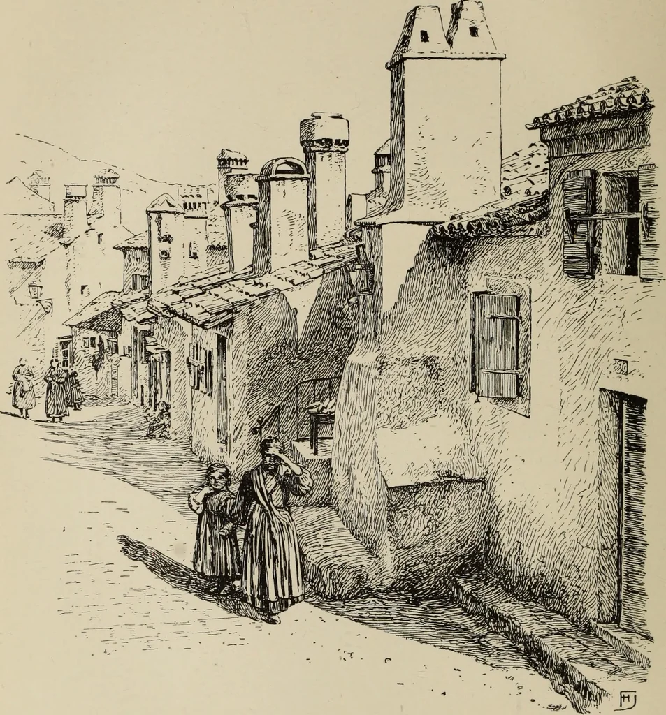 An illustration from The shores of the Adriatic, the Austrian side : the Küstenlande, Istria, and Dalmatia, 1908, leaf 255