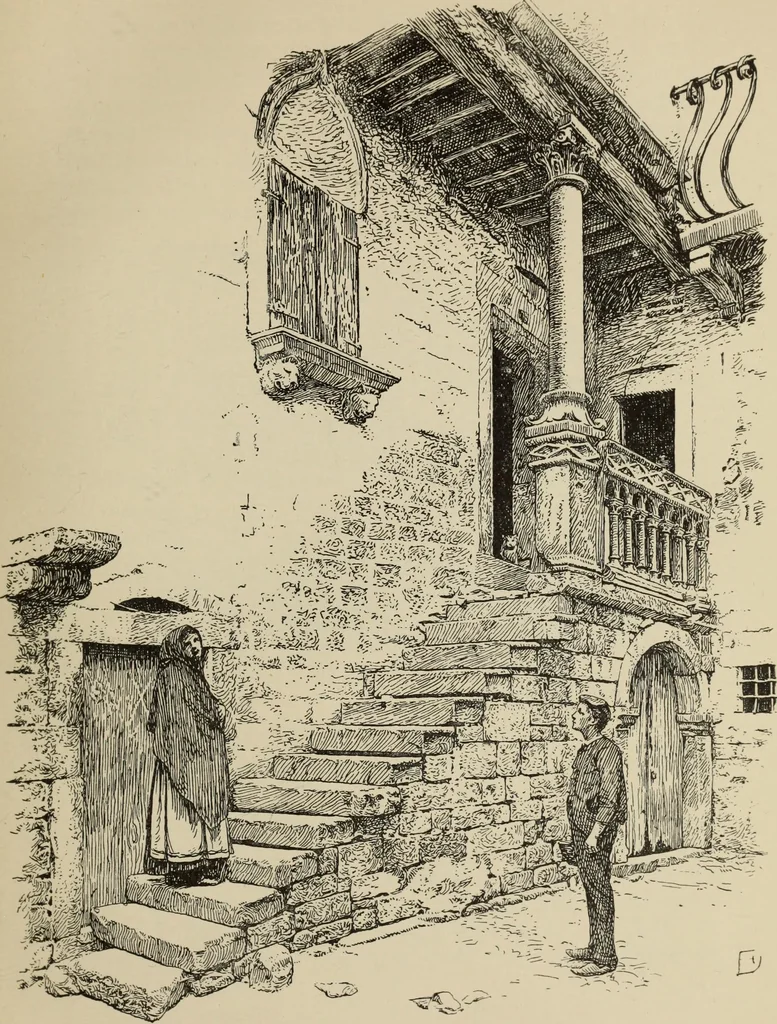 An illustration from The shores of the Adriatic, the Austrian side : the Küstenlande, Istria, and Dalmatia, 1908, leaf 404