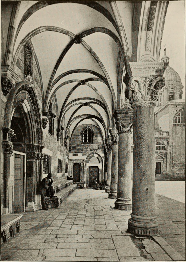 An illustration from The shores of the Adriatic, the Austrian side : the Küstenlande, Istria, and Dalmatia, 1908, leaf 514