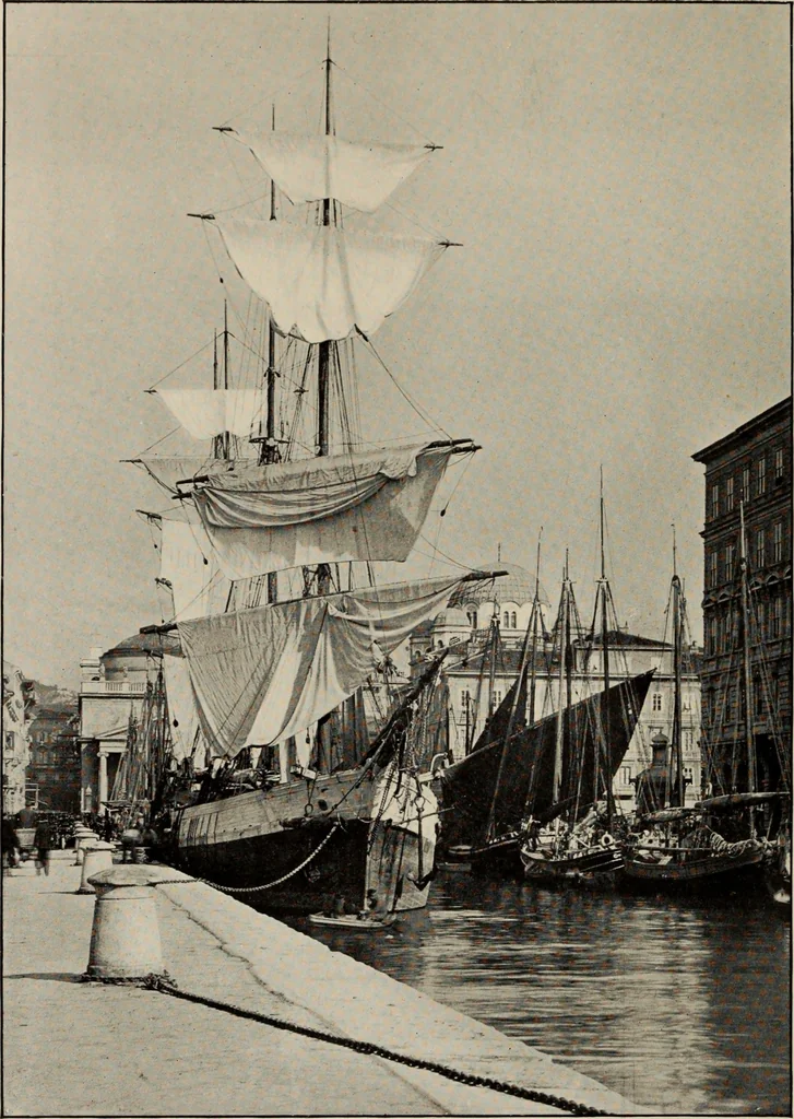 An illustration from The shores of the Adriatic, the Austrian side : the Küstenlande, Istria, and Dalmatia, 1908, leaf 89