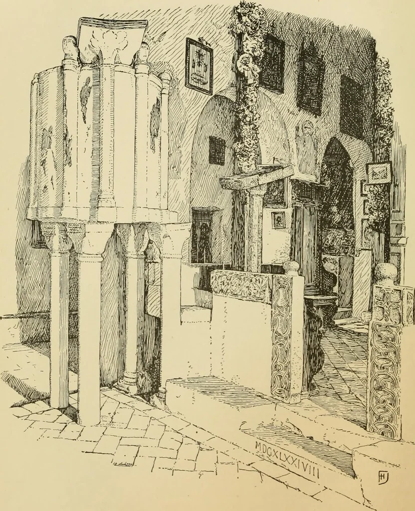 An illustration from The shores of the Adriatic, the Austrian side : the Kèustenlande, Istria, and Dalmatia, 1908, leaf 115