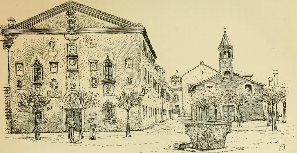 An illustration from The shores of the Adriatic, the Austrian side : the Kèustenlande, Istria, and Dalmatia, 1908, leaf 126