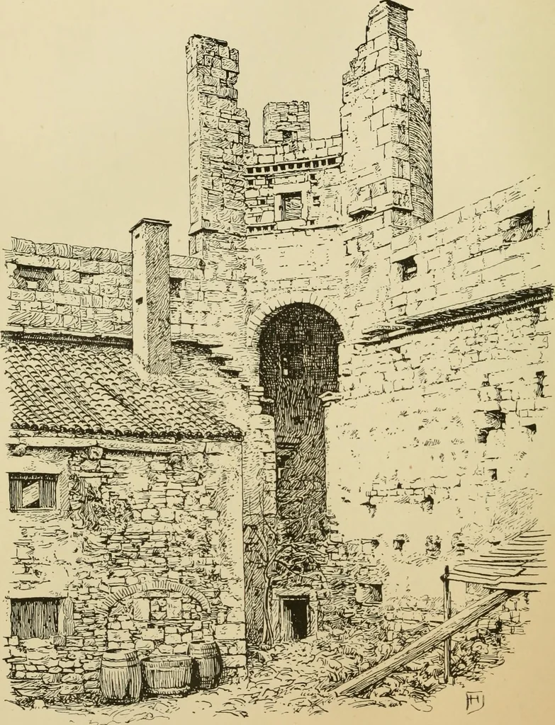 An illustration from The shores of the Adriatic, the Austrian side : the Kèustenlande, Istria, and Dalmatia, 1908, leaf 199