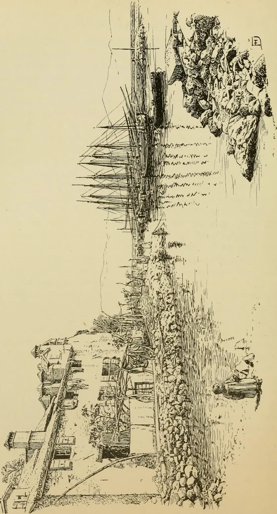 An illustration from The shores of the Adriatic, the Austrian side : the Kèustenlande, Istria, and Dalmatia, 1908, leaf 247