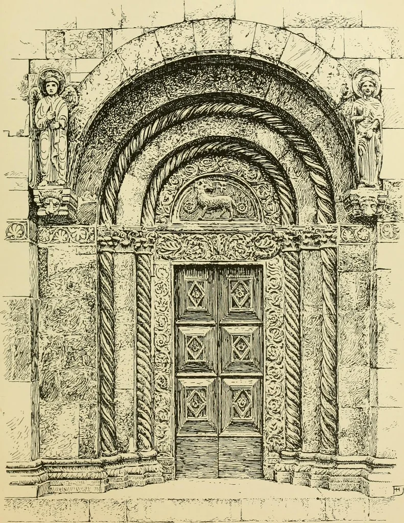 An illustration from The shores of the Adriatic, the Austrian side : the Kèustenlande, Istria, and Dalmatia, 1908, leaf 318