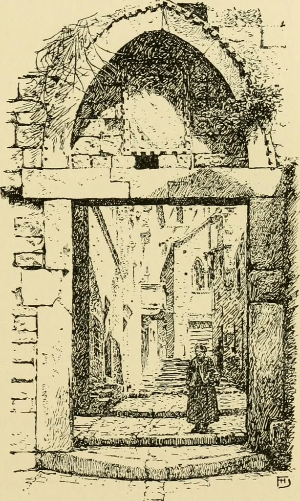 An illustration from The shores of the Adriatic, the Austrian side : the Kèustenlande, Istria, and Dalmatia, 1908, leaf 462
