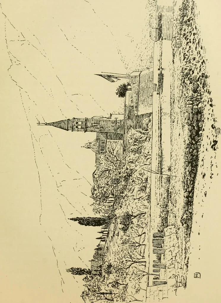 An illustration from The shores of the Adriatic, the Austrian side : the Kèustenlande, Istria, and Dalmatia, 1908, leaf 548