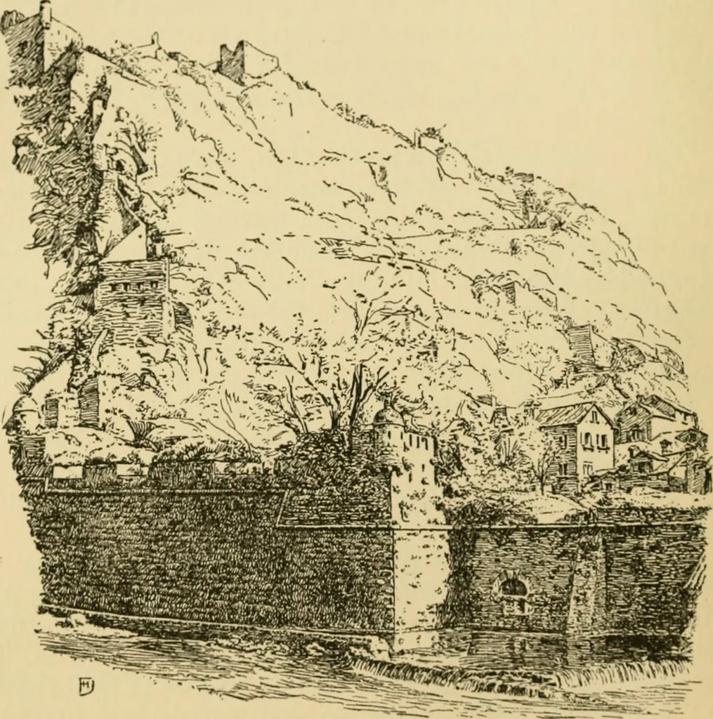 An illustration from The shores of the Adriatic, the Austrian side : the Kèustenlande, Istria, and Dalmatia, 1908, leaf 567