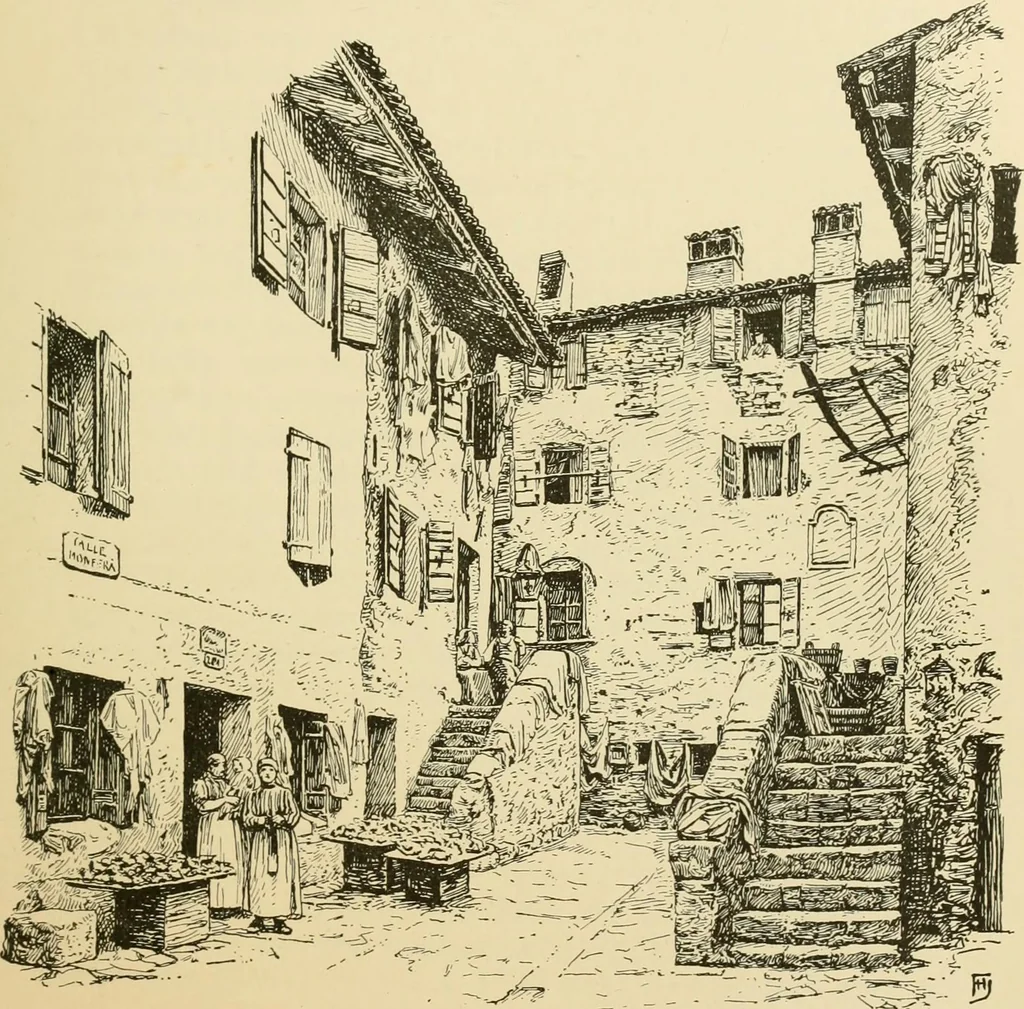 An illustration from The shores of the Adriatic, the Austrian side : the Kèustenlande, Istria, and Dalmatia, 1908, leaf 68