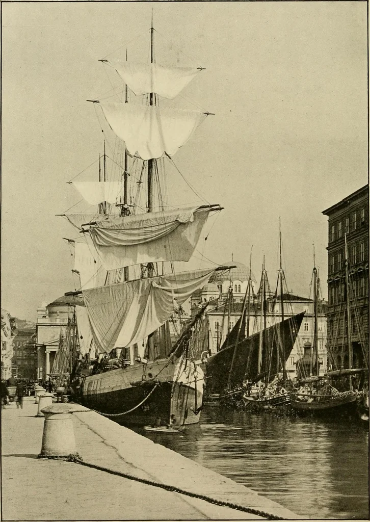 An illustration from The shores of the Adriatic, the Austrian side : the Kèustenlande, Istria, and Dalmatia, 1908, leaf 89
