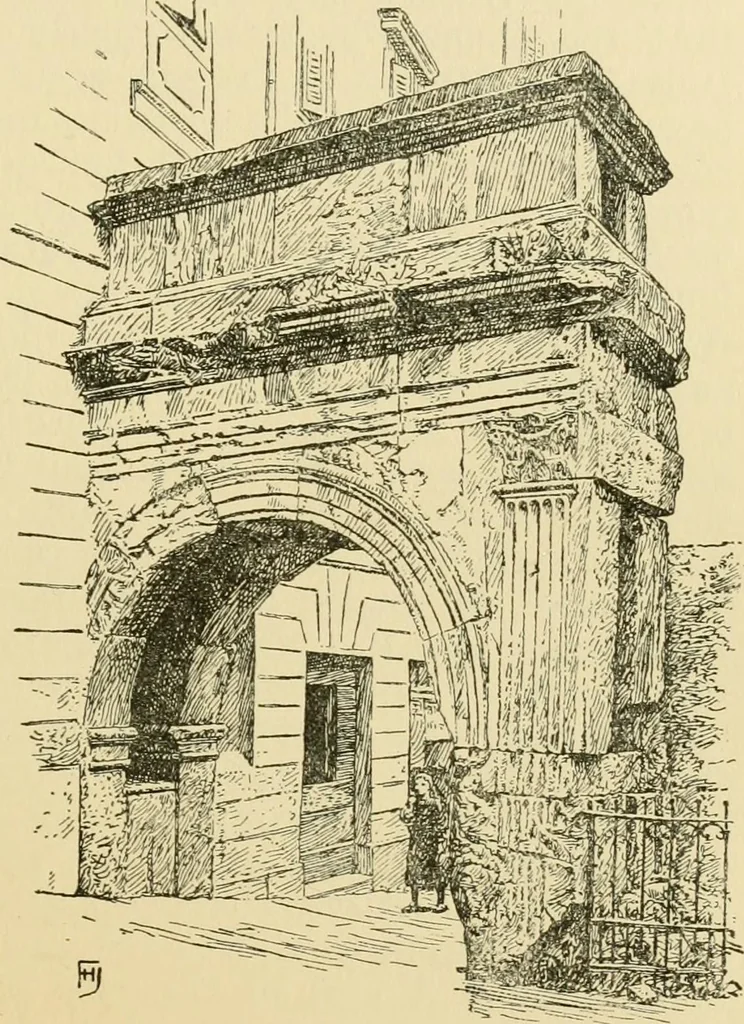 An illustration from The shores of the Adriatic, the Austrian side : the Kèustenlande, Istria, and Dalmatia, 1908, leaf 98