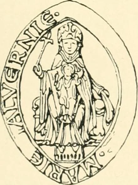 An illustration from A short account of Great Malvern Priory Church, a history of the monastery, and description of the fabric, 1914, leaf 8