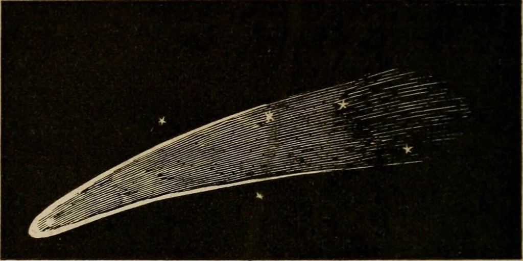 An illustration from A short course in astronomy and the use of the globes, 1871, leaf 137