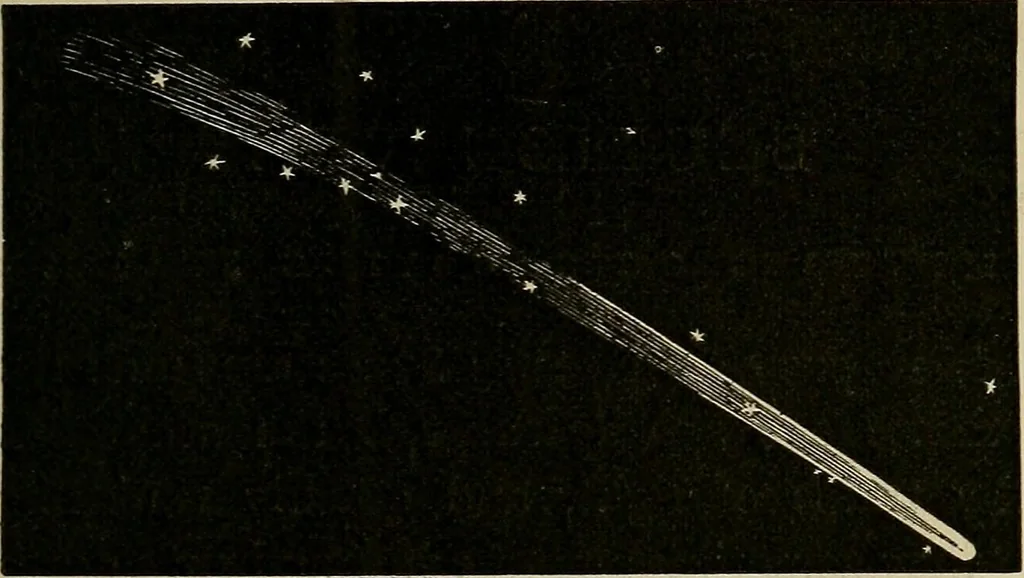 An illustration from A short course in astronomy and the use of the globes, 1871, leaf 138
