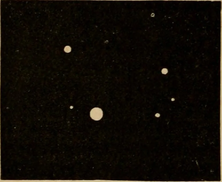 An illustration from A short course in astronomy and the use of the globes, 1871, leaf 159