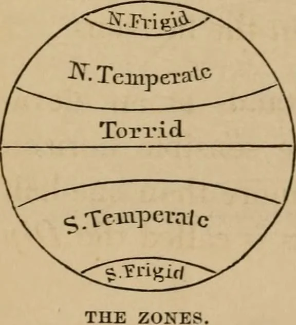 An illustration from A short course in astronomy and the use of the globes, 1871, leaf 39