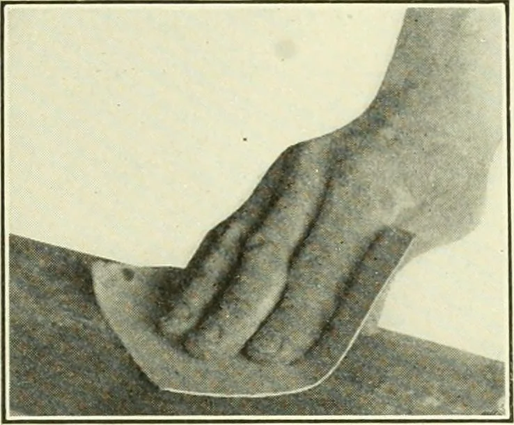 An illustration from A shorter course in woodworking; a practical manual for home and school, 1911, leaf 102