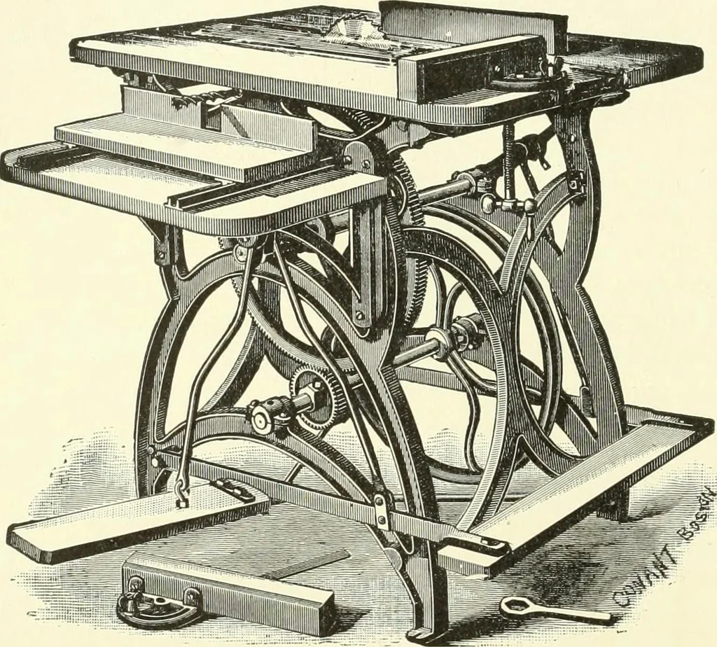 An illustration from A shorter course in woodworking; a practical manual for home and school, 1911, leaf 123