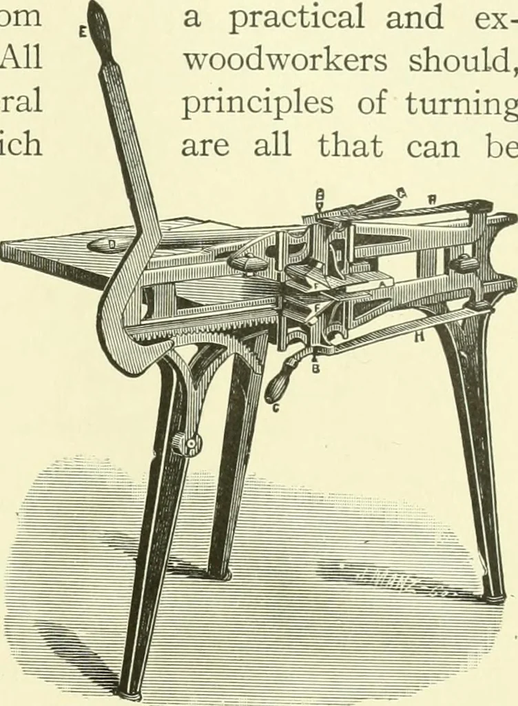 An illustration from A shorter course in woodworking; a practical manual for home and school, 1911, leaf 134