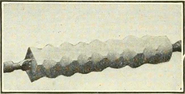 An illustration from A shorter course in woodworking; a practical manual for home and school, 1911, leaf 137