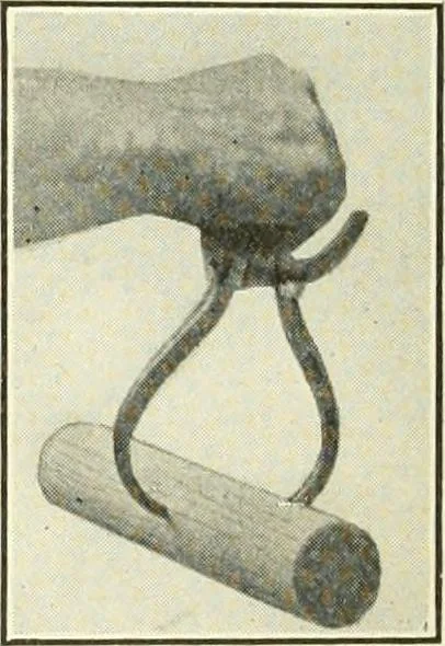 An illustration from A shorter course in woodworking; a practical manual for home and school, 1911, leaf 137