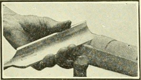 An illustration from A shorter course in woodworking; a practical manual for home and school, 1911, leaf 140