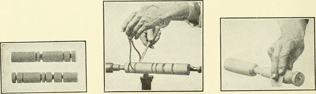 An illustration from A shorter course in woodworking; a practical manual for home and school, 1911, leaf 141