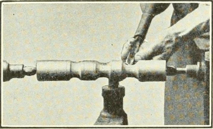 An illustration from A shorter course in woodworking; a practical manual for home and school, 1911, leaf 143
