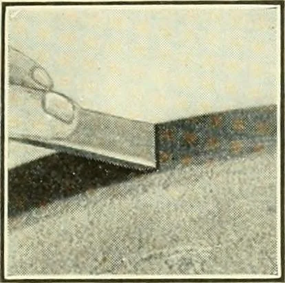 An illustration from A shorter course in woodworking; a practical manual for home and school, 1911, leaf 152
