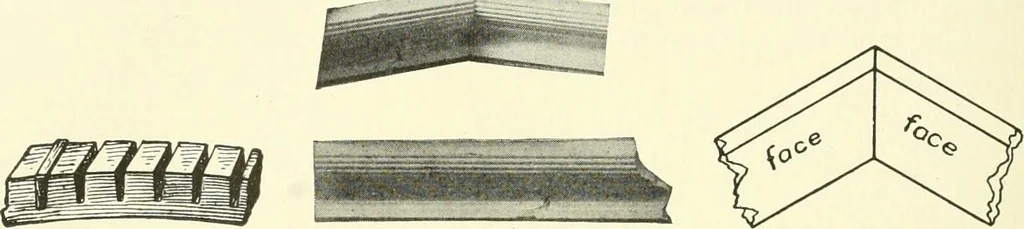 An illustration from A shorter course in woodworking; a practical manual for home and school, 1911, leaf 187