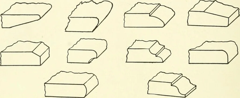An illustration from A shorter course in woodworking; a practical manual for home and school, 1911, leaf 189