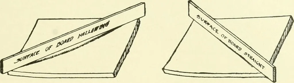 An illustration from A shorter course in woodworking; a practical manual for home and school, 1911, leaf 190