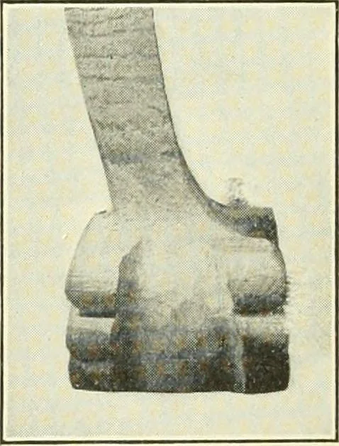 An illustration from A shorter course in woodworking; a practical manual for home and school, 1911, leaf 199