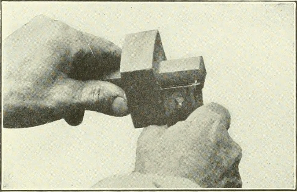 An illustration from A shorter course in woodworking; a practical manual for home and school, 1911, leaf 209