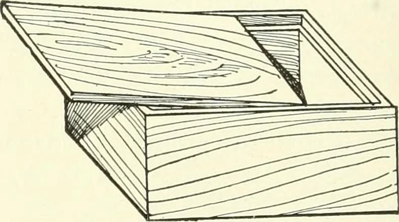 An illustration from A shorter course in woodworking; a practical manual for home and school, 1911, leaf 261