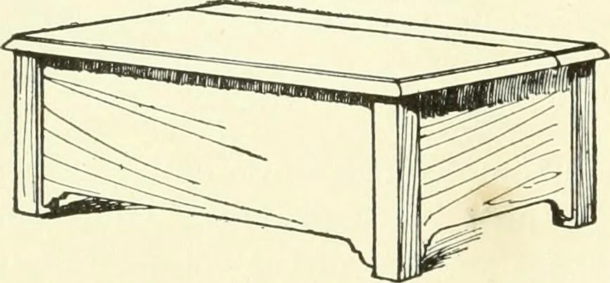 An illustration from A shorter course in woodworking; a practical manual for home and school, 1911, leaf 263