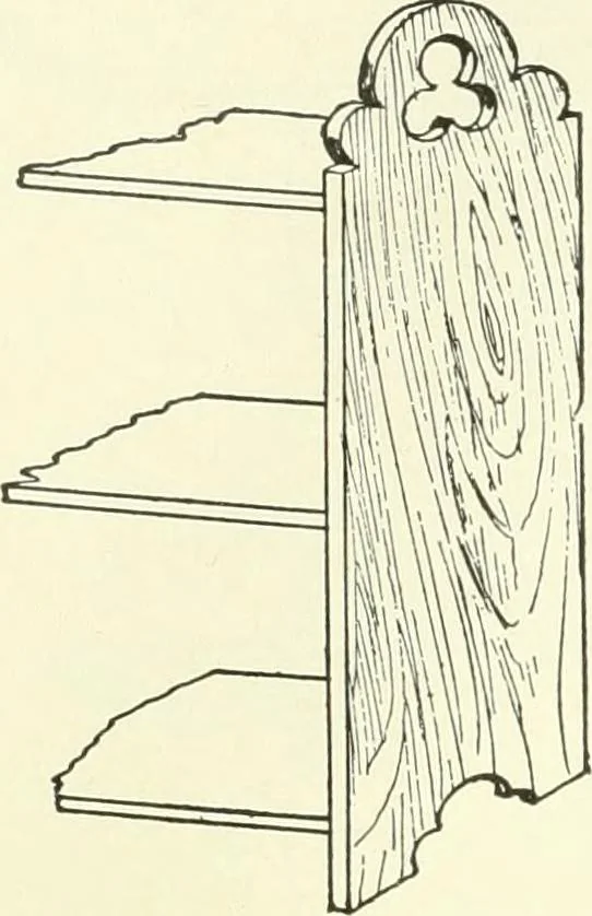 An illustration from A shorter course in woodworking; a practical manual for home and school, 1911, leaf 281