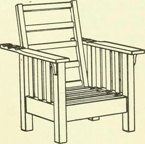 An illustration from A shorter course in woodworking; a practical manual for home and school, 1911, leaf 286