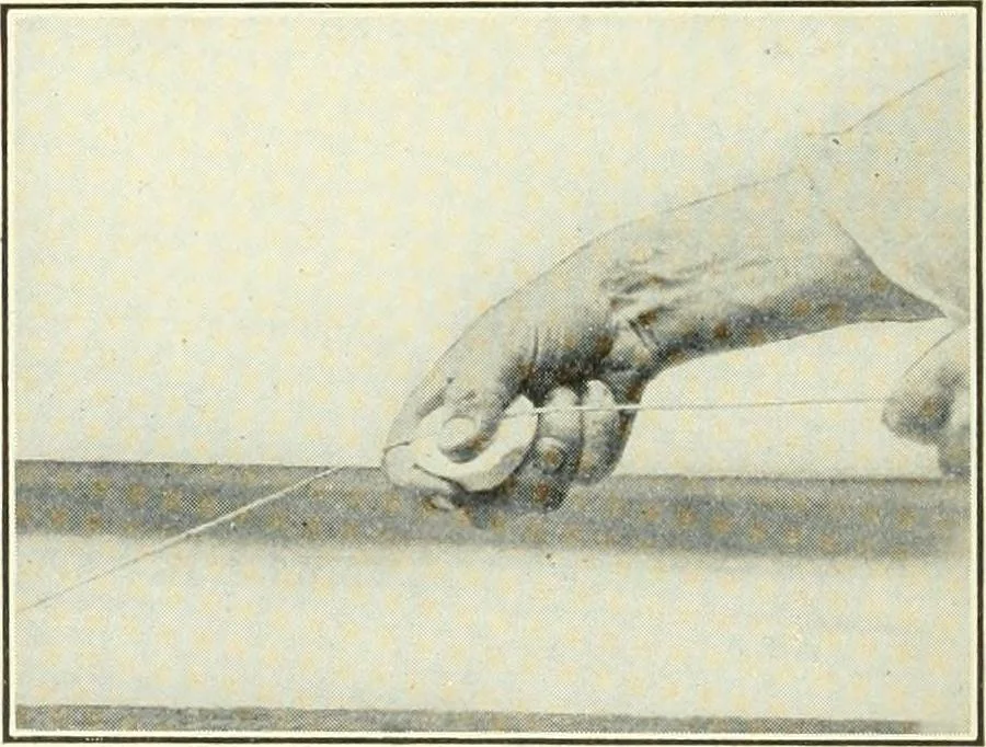 An illustration from A shorter course in woodworking; a practical manual for home and school, 1911, leaf 45