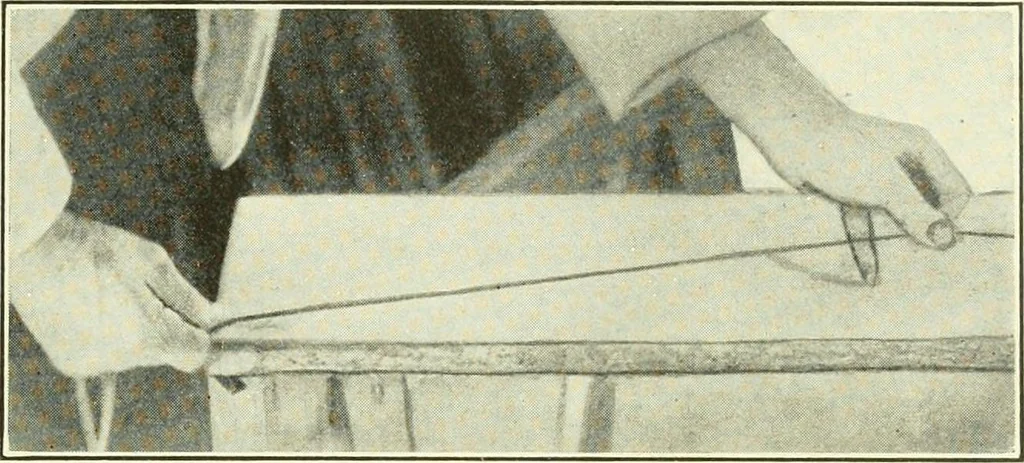 An illustration from A shorter course in woodworking; a practical manual for home and school, 1911, leaf 46