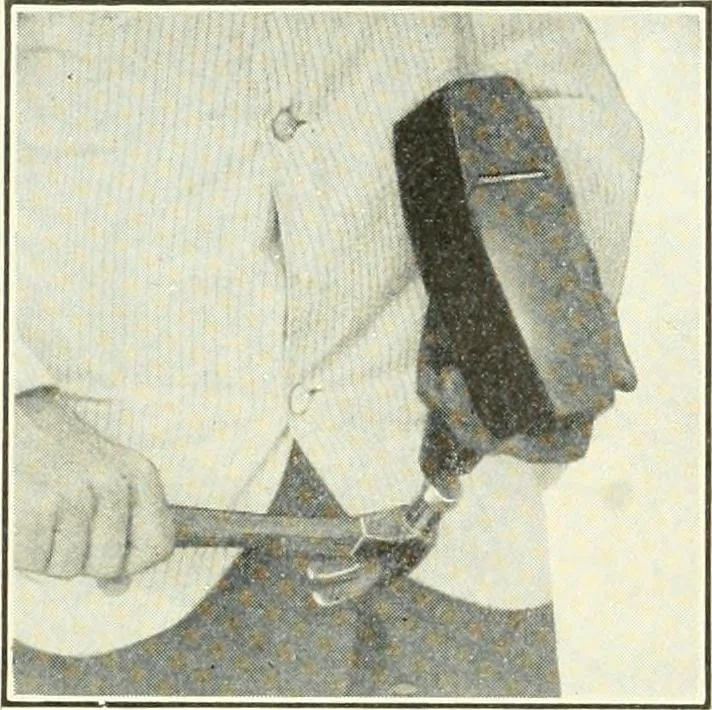 An illustration from A shorter course in woodworking; a practical manual for home and school, 1911, leaf 65