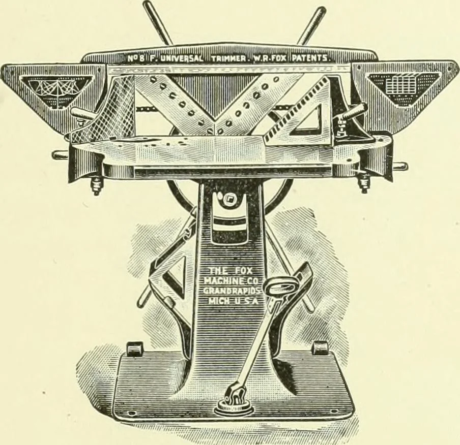 An illustration from A shorter course in woodworking; a practical manual for home and school, 1911, leaf 84