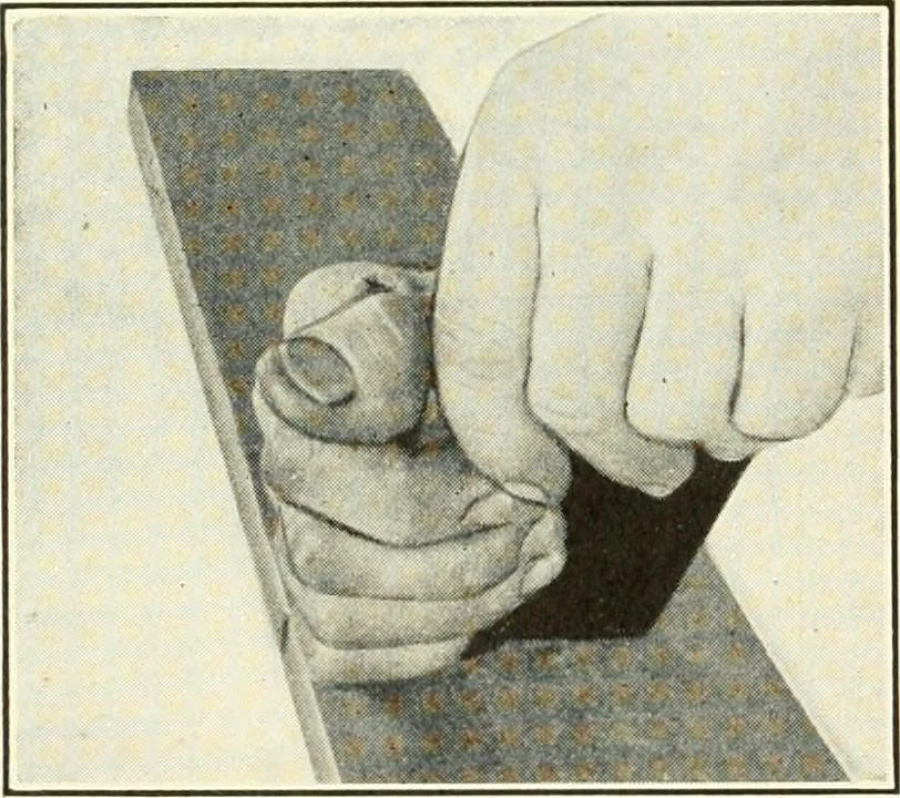 An illustration from A shorter course in woodworking; a practical manual for home and school, 1911, leaf 85