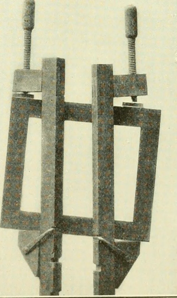 An illustration from A shorter course in woodworking; a practical manual for home and school, 1911, leaf 96