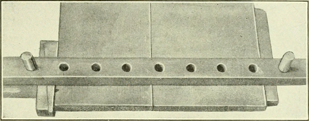 An illustration from A shorter course in woodworking; a practical manual for home and school, 1911, leaf 98