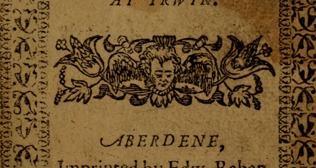 An illustration from A short explanation of the Epistle of Paul to the Hebrewes, 1635, leaf 8