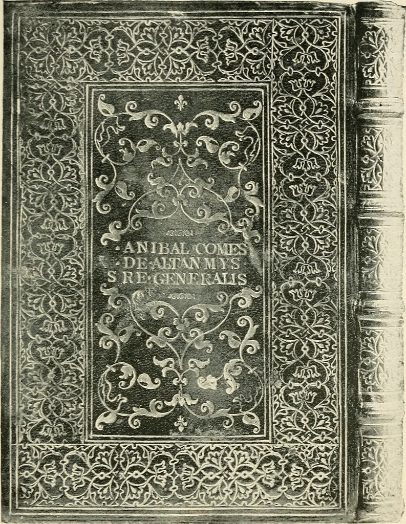 An illustration from A short historical sketch of the art of bookbinding, 1895, leaf 10