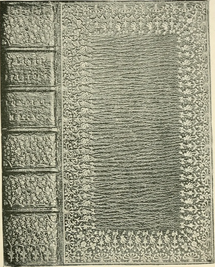 An illustration from A short historical sketch of the art of bookbinding, 1895, leaf 30