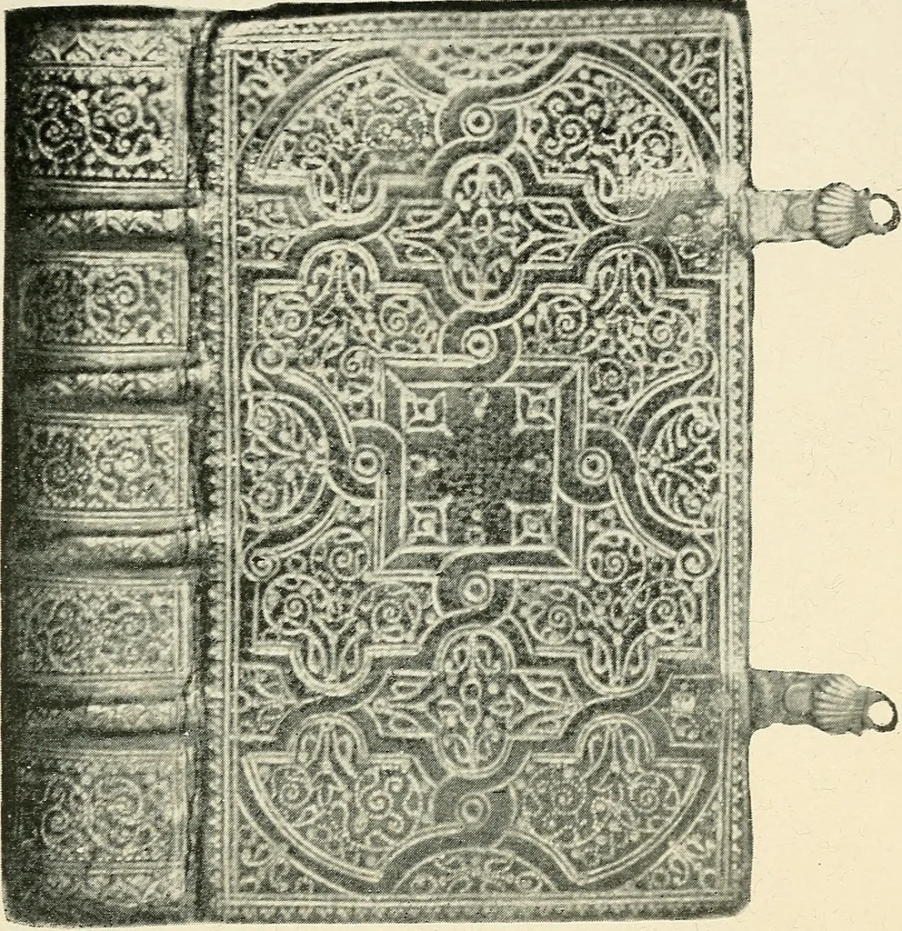 An illustration from A short historical sketch of the art of bookbinding, 1895, leaf 46